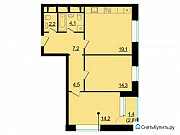 2-комнатная квартира, 67 м², 13/23 эт. Москва