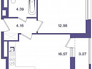 1-комнатная квартира, 39 м², 11/11 эт. Москва