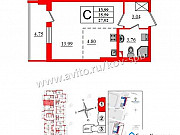 Студия, 27 м², 5/25 эт. Санкт-Петербург