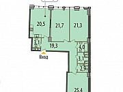 3-комнатная квартира, 120 м², 9/17 эт. Москва