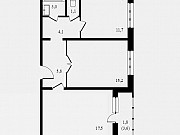 2-комнатная квартира, 60 м², 2/25 эт. Москва