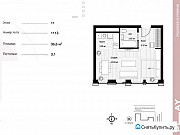 1-комнатная квартира, 36 м², 11/12 эт. Москва