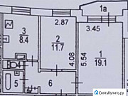 2-комнатная квартира, 52 м², 12/17 эт. Москва