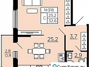 Студия, 31 м², 9/9 эт. Санкт-Петербург