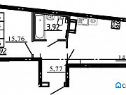 1-комнатная квартира, 43 м², 4/15 эт. Санкт-Петербург