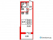 Студия, 26 м², 1/9 эт. Санкт-Петербург