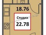 Студия, 23 м², 19/23 эт. Москва