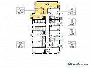 3-комнатная квартира, 84 м², 2/22 эт. Москва