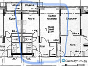 1-комнатная квартира, 42 м², 10/12 эт. Домодедово