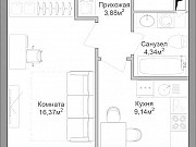 1-комнатная квартира, 35 м², 15/38 эт. Москва