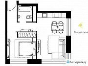 1-комнатная квартира, 43 м², 11/24 эт. Москва