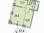 2-комнатная квартира, 60 м², 6/17 эт. Москва