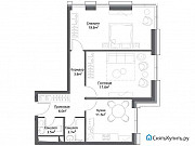 2-комнатная квартира, 65 м², 12/30 эт. Москва