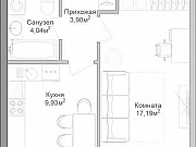 1-комнатная квартира, 36 м², 16/32 эт. Москва