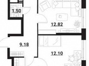 3-комнатная квартира, 73 м², 14/22 эт. Москва