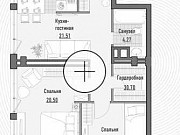 2-комнатная квартира, 68 м², 3/6 эт. Москва