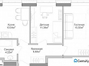 2-комнатная квартира, 52 м², 15/38 эт. Москва