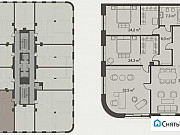 2-комнатная квартира, 159 м², 2/6 эт. Москва