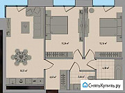 2-комнатная квартира, 56 м², 11/18 эт. Москва