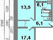 2-комнатная квартира, 51 м², 8/9 эт. Санкт-Петербург