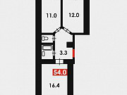 2-комнатная квартира, 53 м², 9/14 эт. Благовещенск