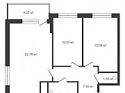 2-комнатная квартира, 60 м², 7/12 эт. Сургут