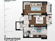 2-комнатная квартира, 55 м², 2/16 эт. Севастополь