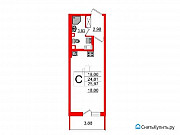 Студия, 25 м², 1/12 эт. Санкт-Петербург