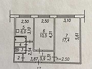 2-комнатная квартира, 44 м², 1/5 эт. Новокузнецк