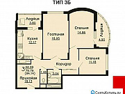 3-комнатная квартира, 85 м², 19/25 эт. Воронеж