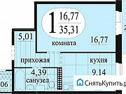 1-комнатная квартира, 35 м², 5/16 эт. Тюмень