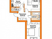2-комнатная квартира, 66 м², 6/6 эт. Тверь