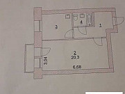1-комнатная квартира, 39 м², 3/5 эт. Бердск