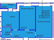 2-комнатная квартира, 58 м², 4/10 эт. Таганрог