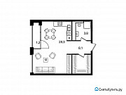 1-комнатная квартира, 41 м², 10/10 эт. Москва