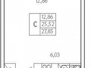 Студия, 33 м², 2/5 эт. Санкт-Петербург