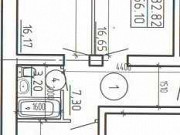 2-комнатная квартира, 58 м², 1/3 эт. Таганрог