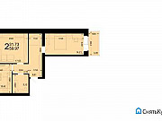 2-комнатная квартира, 60 м², 2/5 эт. Великий Новгород