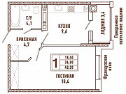 1-комнатная квартира, 40 м², 7/14 эт. Ставрополь