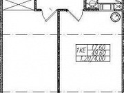 1-комнатная квартира, 50 м², 6/10 эт. Санкт-Петербург