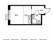 1-комнатная квартира, 20 м², 2/22 эт. Мытищи