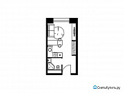 1-комнатная квартира, 23 м², 4/5 эт. Москва