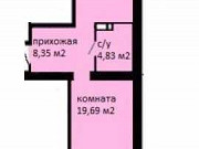 1-комнатная квартира, 52 м², 4/9 эт. Челябинск