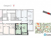 1-комнатная квартира, 40 м², 2/17 эт. Москва