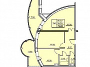 2-комнатная квартира, 76 м², 12/13 эт. Санкт-Петербург