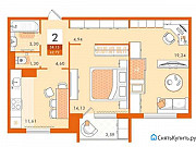 2-комнатная квартира, 59 м², 4/10 эт. Саратов