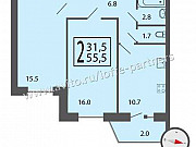 2-комнатная квартира, 55 м², 11/17 эт. Владимир