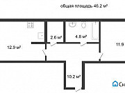 1-комнатная квартира, 46 м², 6/16 эт. Сургут