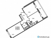 2-комнатная квартира, 46 м², 12/24 эт. Санкт-Петербург