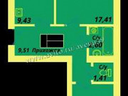 2-комнатная квартира, 54 м², 5/9 эт. Калининград